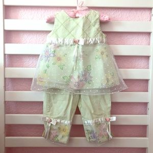 Elegant, spring/summer toddler outfit🌷